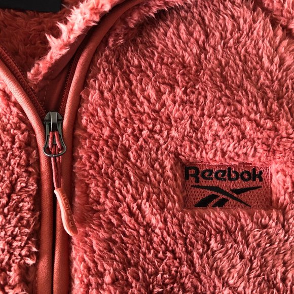 REEBOK Women's Active Zip-Up Soft Fleece Jacket Size Large - Picture 5 of 8